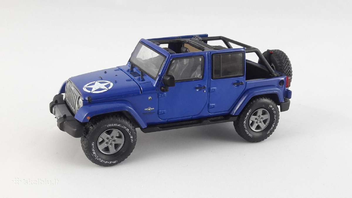 1/43 modeliukai Jeep Wrangler Jk Unlimited 2013 - nuotraukos Nr. 6
