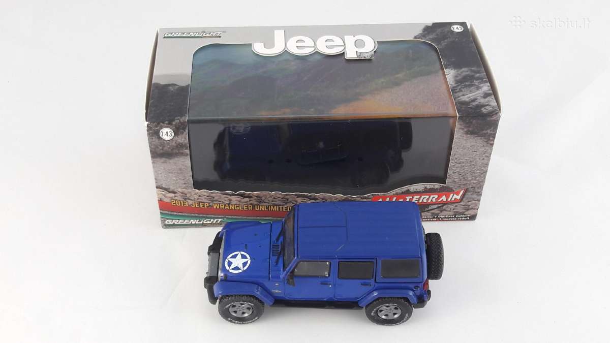 1/43 modeliukai Jeep Wrangler Jk Unlimited 2013 - nuotraukos Nr. 8
