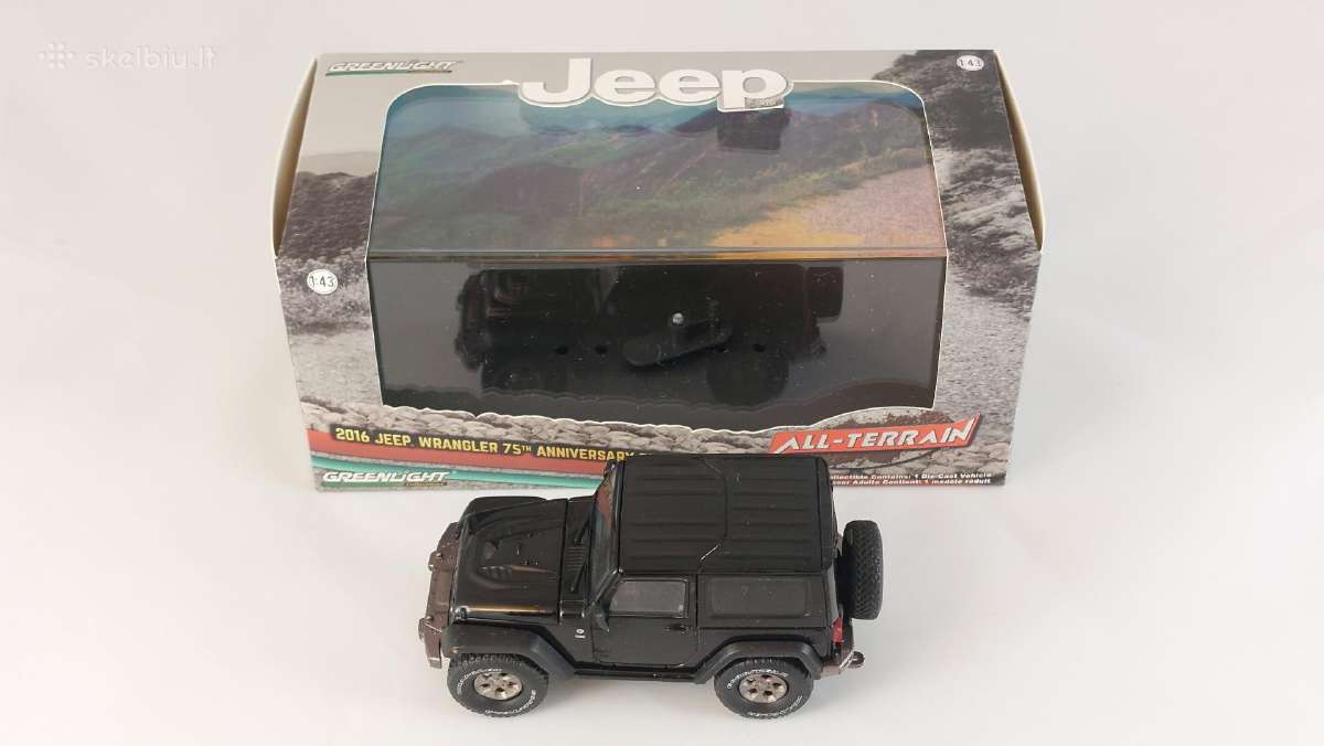1/43 modeliukai Jeep Wrangler Jk X 2016 - nuotraukos Nr. 9
