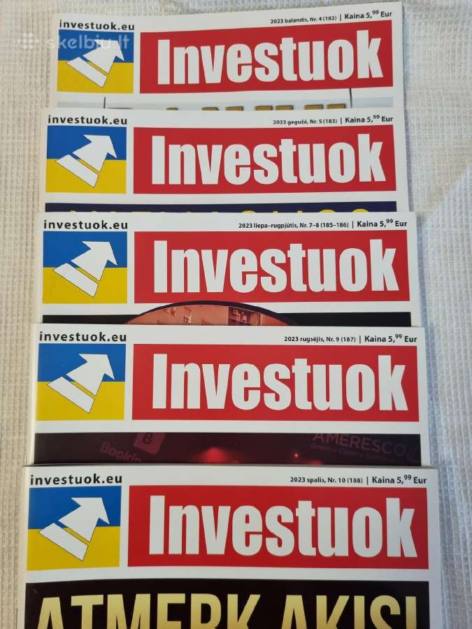 Investuok rinkinys 5 vnt 2023 m