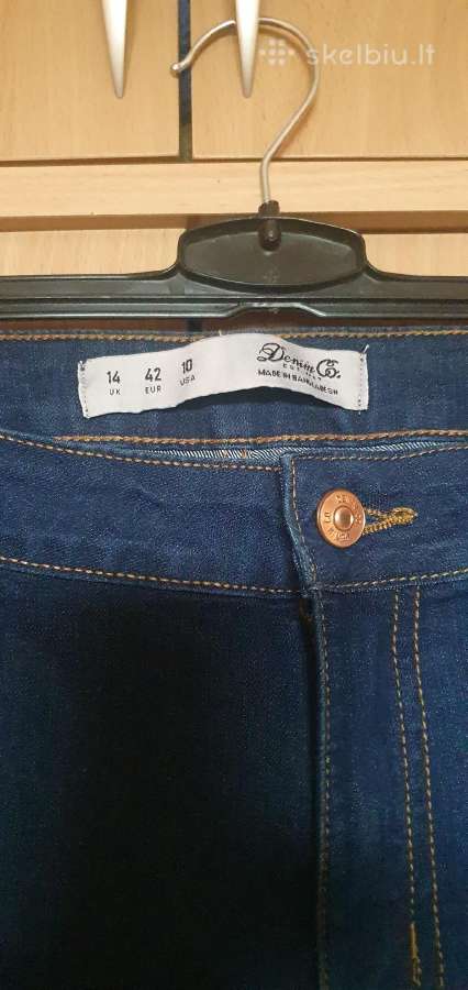 Denim moteriski dzinsai - nuotraukos Nr. 2