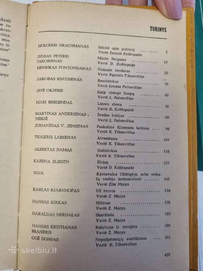 Čekų , danų , vengrų novelės 3 knygos - nuotraukos Nr. 3
