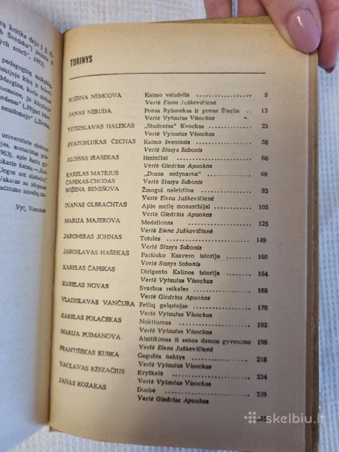 Čekų , danų , vengrų novelės 3 knygos - nuotraukos Nr. 10