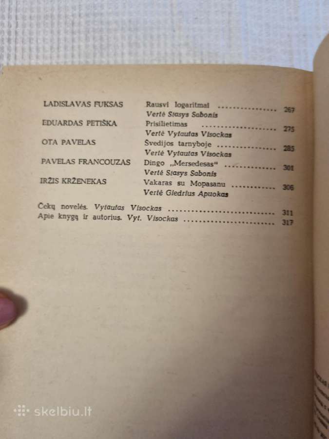 Čekų , danų , vengrų novelės 3 knygos - nuotraukos Nr. 11