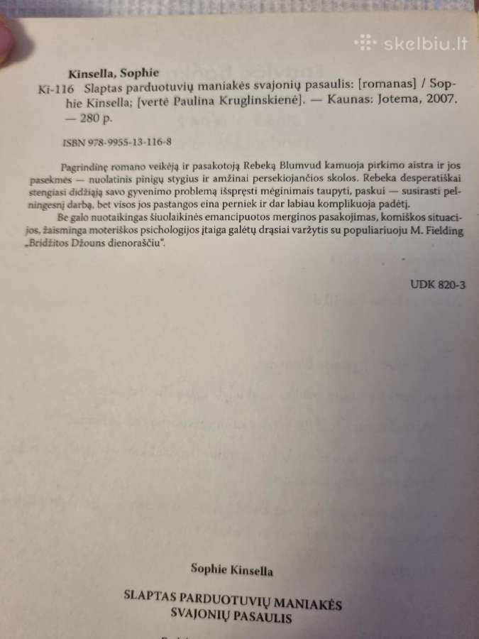 Slaptas parduotuvių maniakės svajonių pasaulis - nuotraukos Nr. 2