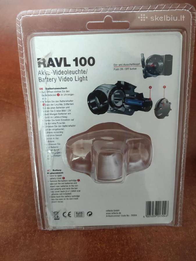 Reflecta Ravl 100 apšvietimas - nuotraukos Nr. 2