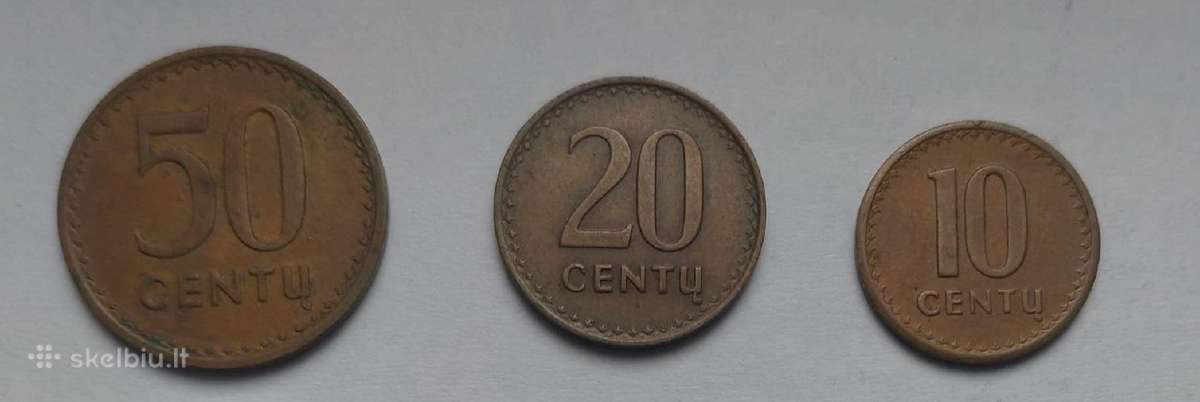1991m centai 10, 20, 50