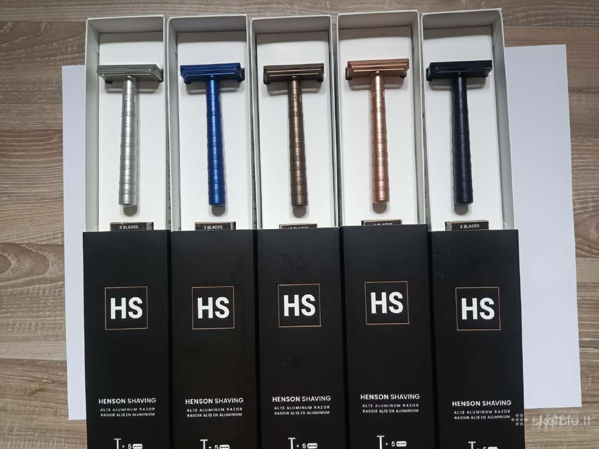 „Henson Shaving Al13“ vidutinio saugumo skustuvas