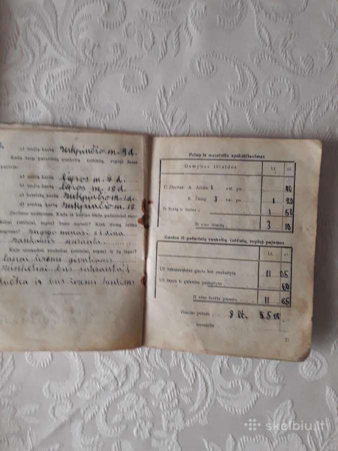 Antikvaras senos tarpukario knygos, brošiūros - nuotraukos Nr. 2