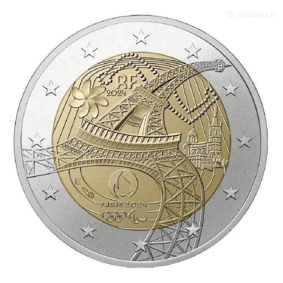Prancūzijos proginės euro monetos - nuotraukos Nr. 5