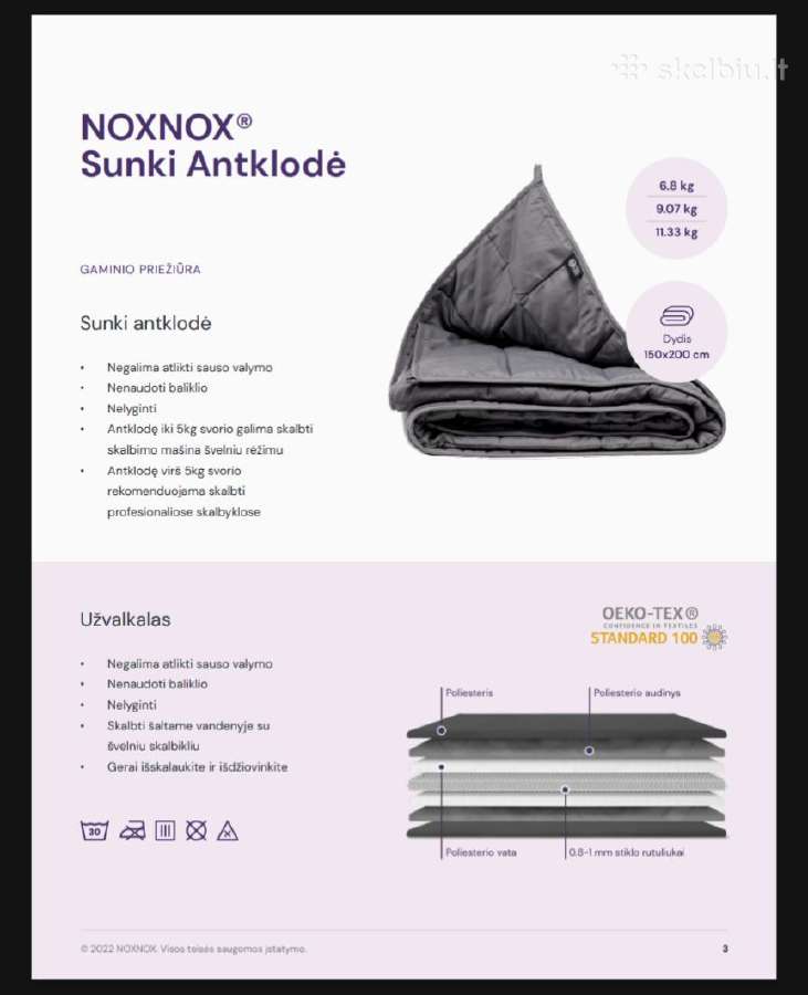 Noxnox itin sunki antklodė - nuotraukos Nr. 3