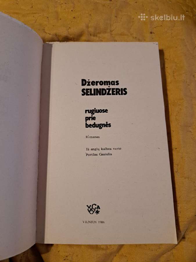 D.selindžerio knygos - nuotraukos Nr. 3