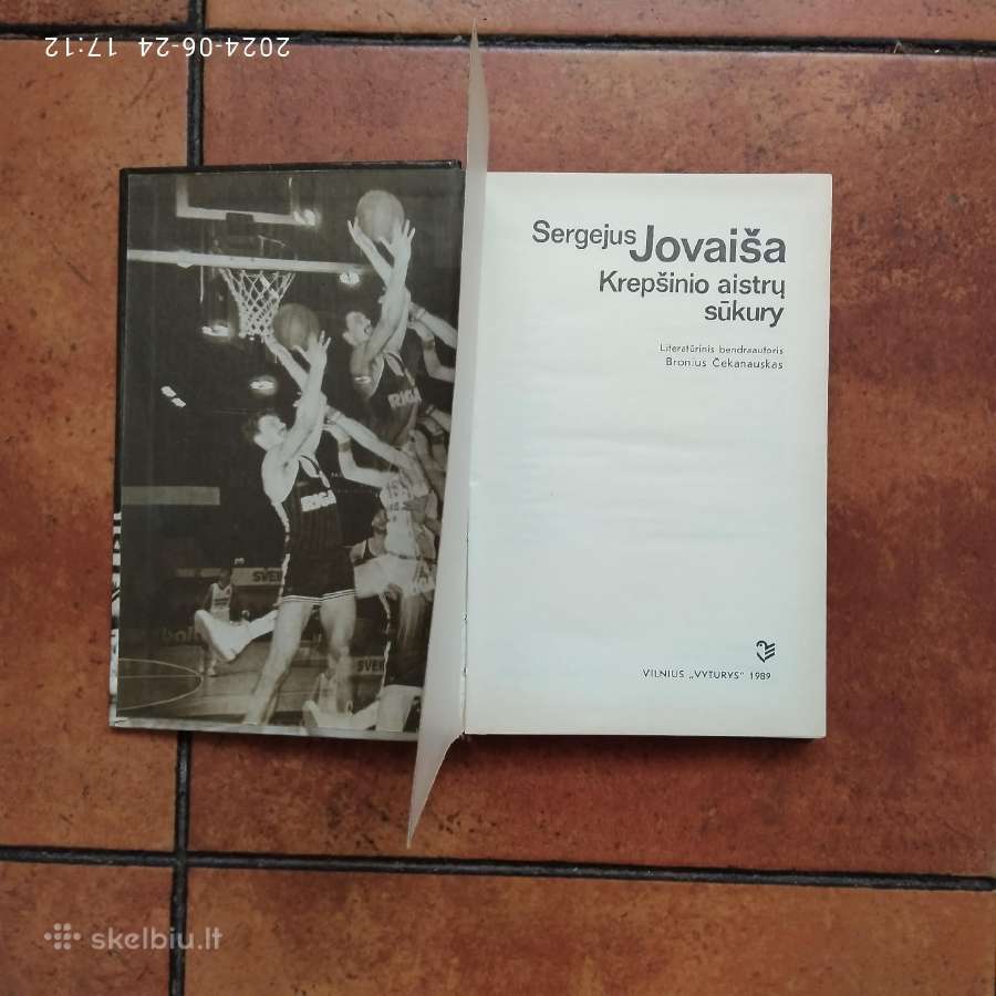 Sergejus Jovaiša "Krepšinio aistrų sūkury" 1989 m. - nuotraukos Nr. 2