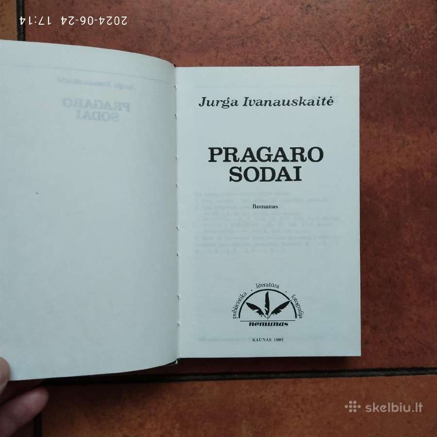 Jurga Ivanauskaitė "Pragaro sodai" 1992 m. - nuotraukos Nr. 3
