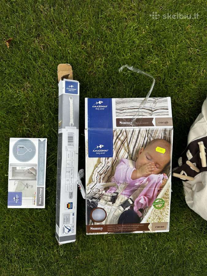 Automatiškai supantis hamakas su paminkštinimu
