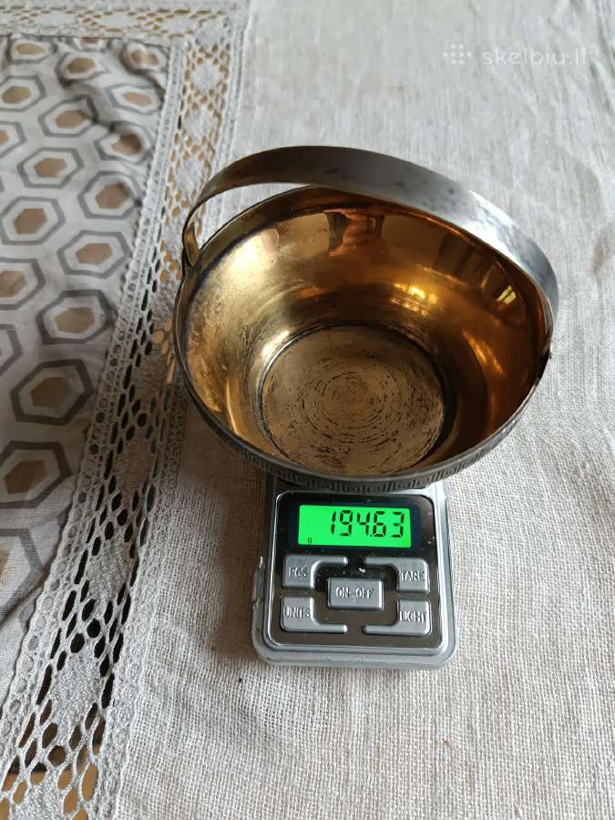 Sidabrinis indelis žvaigždė 916 - nuotraukos Nr. 11