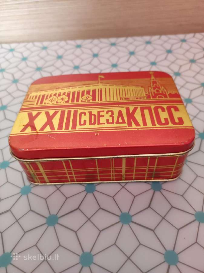 Metalinė tarybinių laikų dėžutė