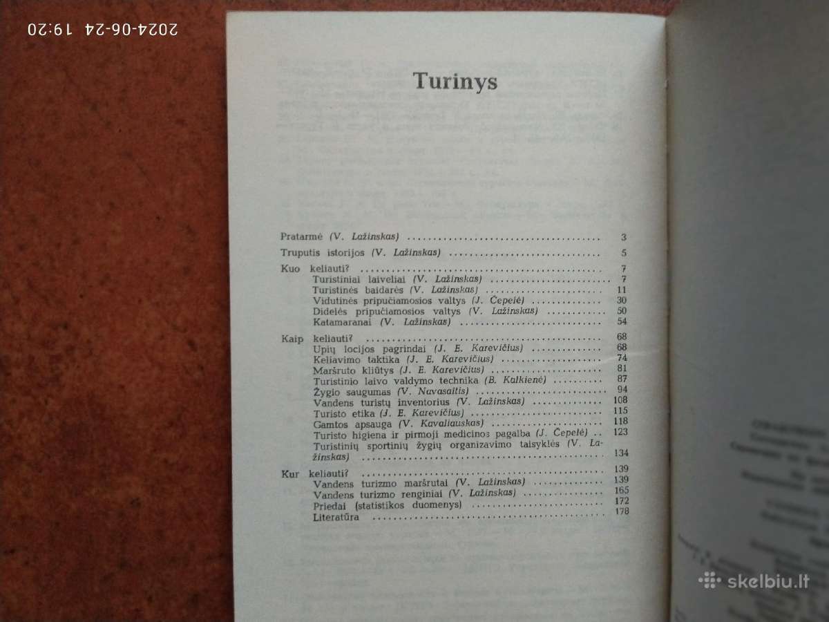 Vandens turisto žinynas 1990 m. - nuotraukos Nr. 9