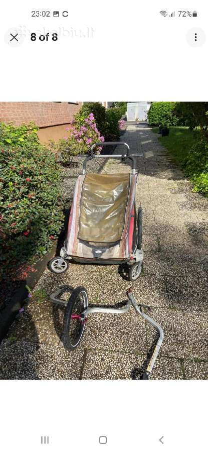 Thule Chariot CX 2+cycle Trailer - nuotraukos Nr. 2