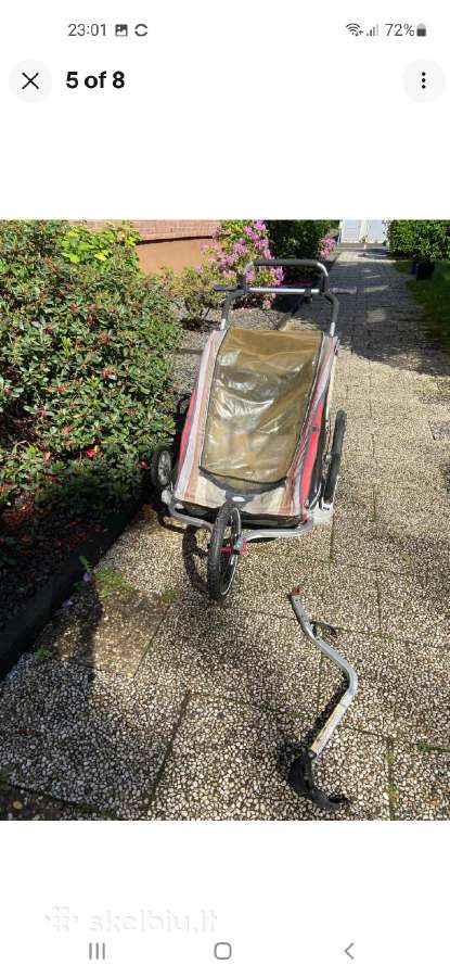 Thule Chariot CX 2+cycle Trailer - nuotraukos Nr. 5