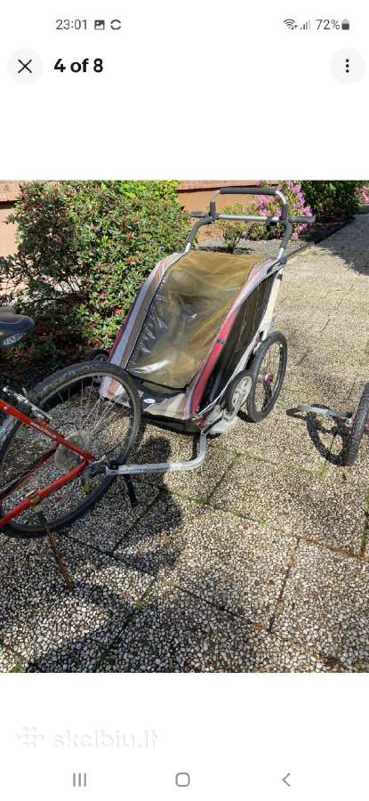 Thule Chariot CX 2+cycle Trailer - nuotraukos Nr. 6