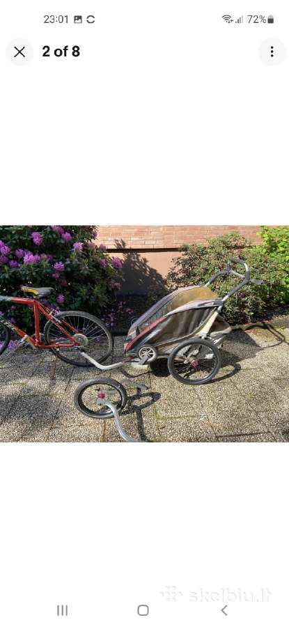 Thule Chariot CX 2+cycle Trailer - nuotraukos Nr. 7