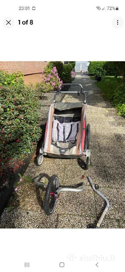 Thule Chariot CX 2+cycle Trailer - nuotraukos Nr. 8