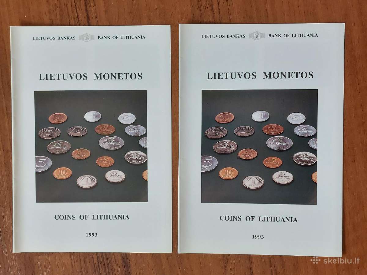 Lietuviškos monetos 50 centų 1991 m. - nuotraukos Nr. 29