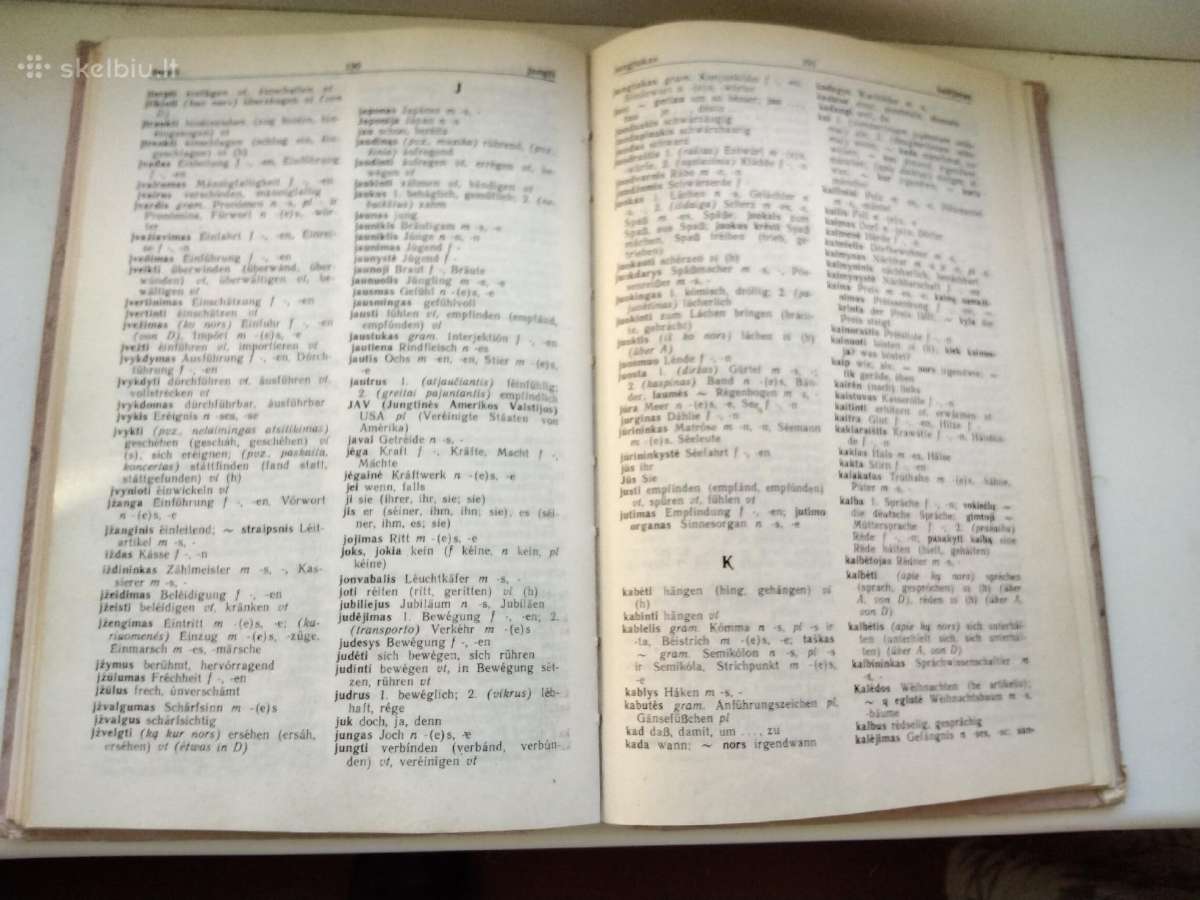 Vokiečių-lietuvių, liet-vok žod - nuotraukos Nr. 6