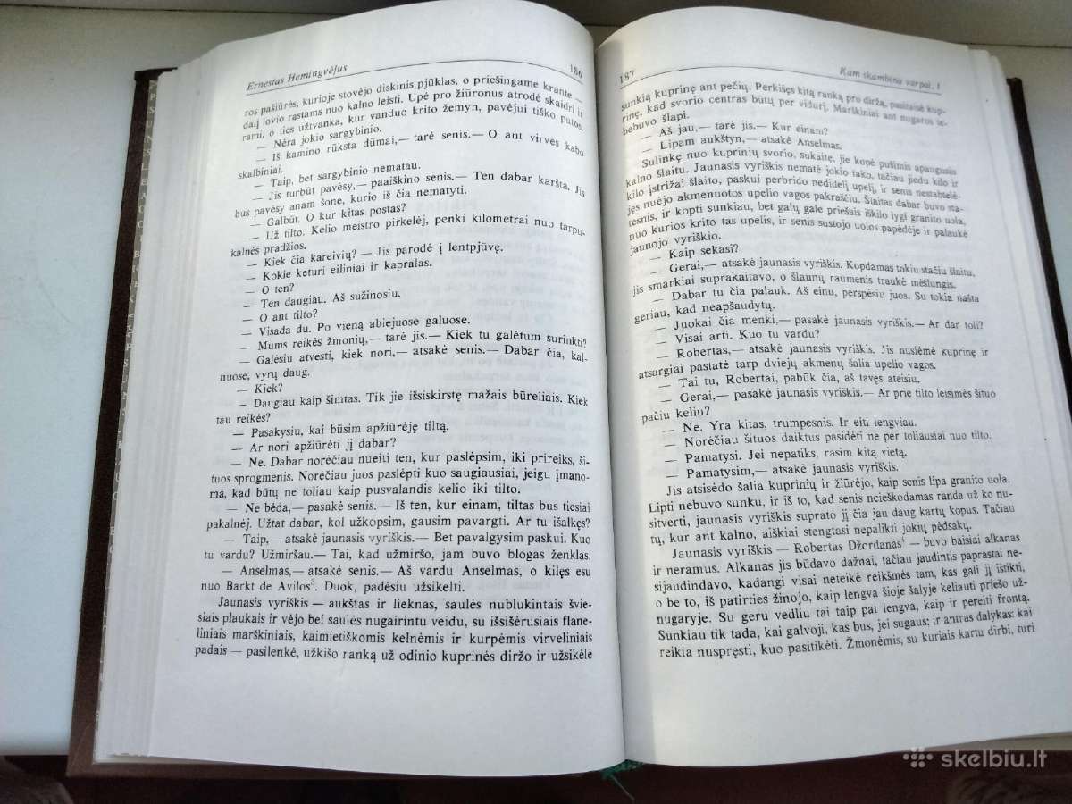 Š. Andersono apsakymai, E. Hemingvėjaus romanas - nuotraukos Nr. 7