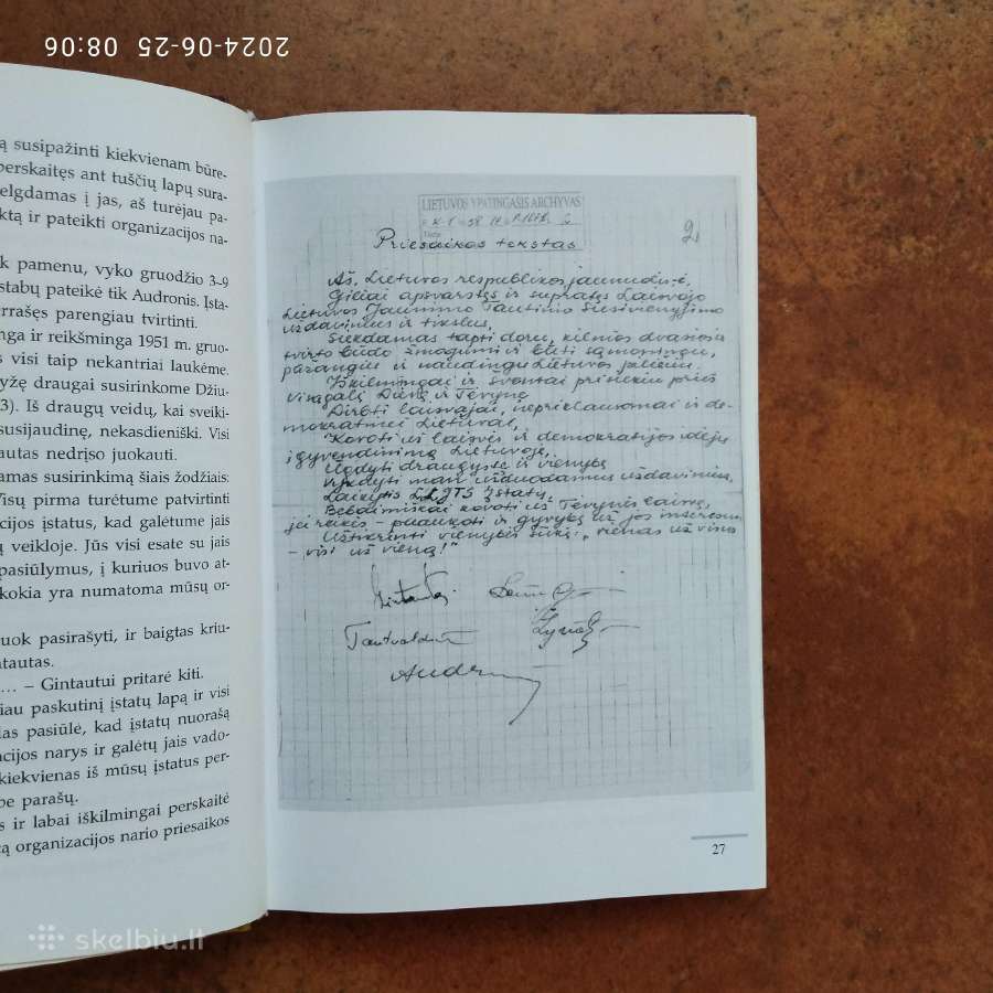 Antitarybinė Šilutės moksleivių organizacija 1951 - nuotraukos Nr. 5