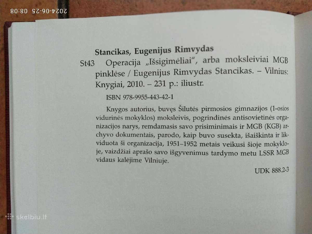 Antitarybinė Šilutės moksleivių organizacija 1951 - nuotraukos Nr. 14