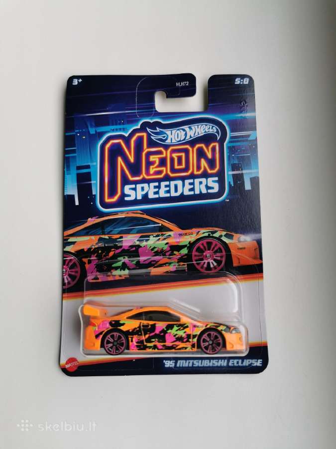 Hot Wheels Neon Mitsubishi Eclipse