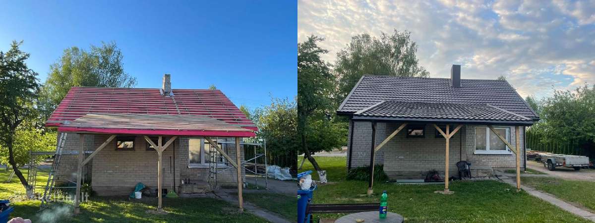 Ventiliuojamas, Struktūra, Fasadai, Skardinimas - nuotraukos Nr. 37