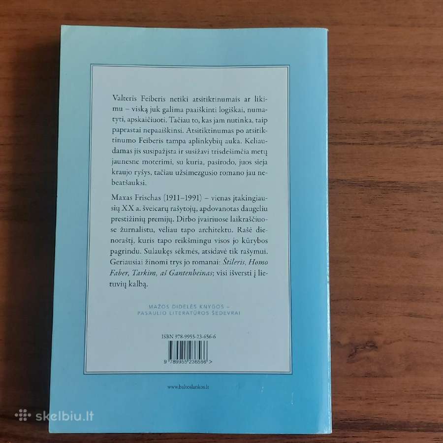Max Frisch - " Homo Faber ". - nuotraukos Nr. 5