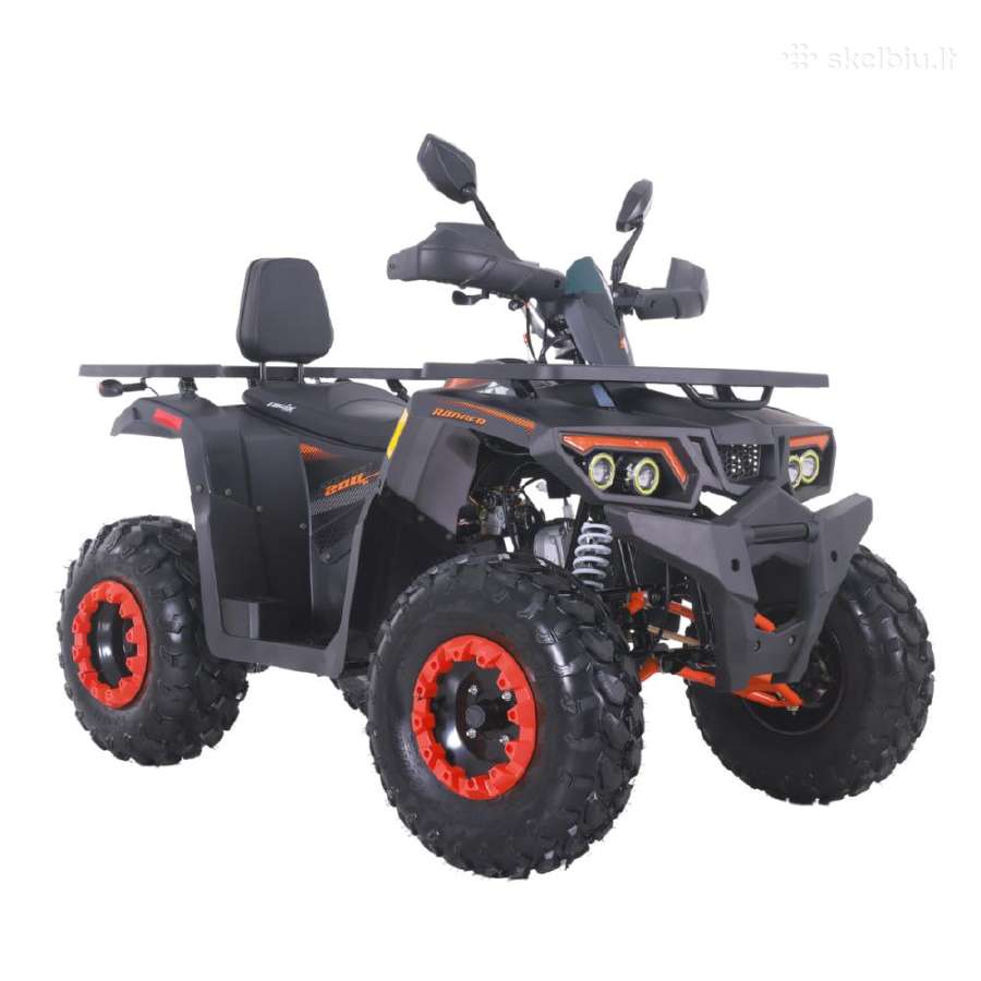 Benzininis keturratis Asix Ranger 250cc 10" 1+1 - nuotraukos Nr. 2