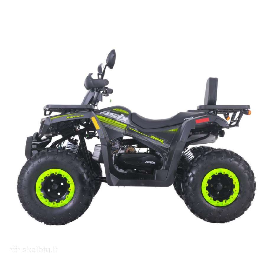 Benzininis keturratis Asix Ranger 250cc 10" 1+1 - nuotraukos Nr. 3