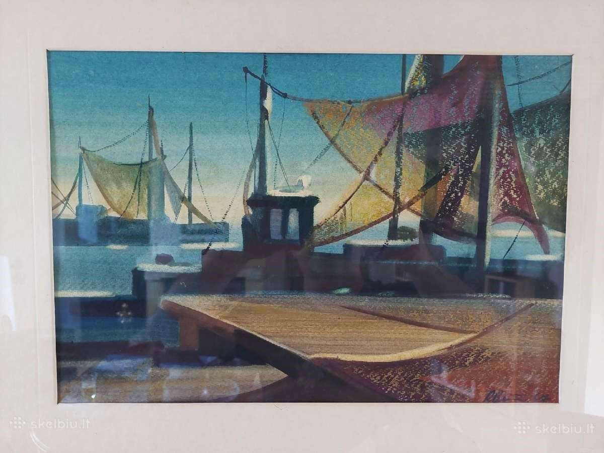 Autorinis 1967 m. Rimanto Tomo Buivydo paveikslas - nuotraukos Nr. 7