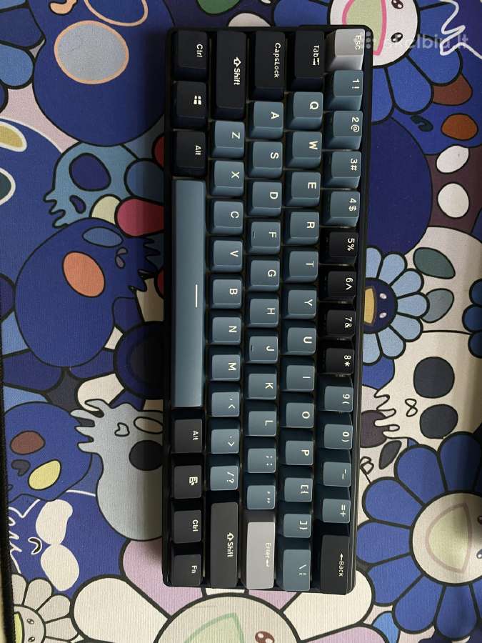Royal Kludge Rk61 Plus juoda belaidė mechaninė kla - nuotraukos Nr. 4