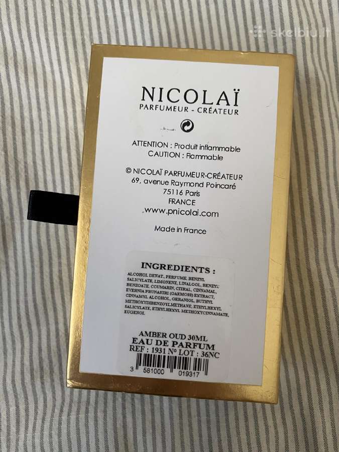 Parfums de Nicolai Amber oud - nuotraukos Nr. 7