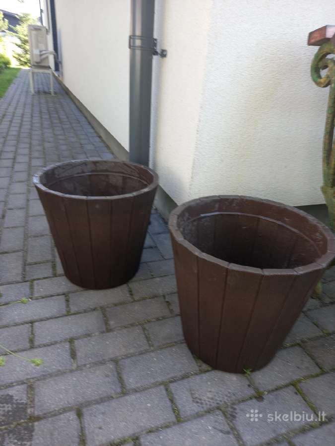 Plastikiniai vazonai - nuotraukos Nr. 6