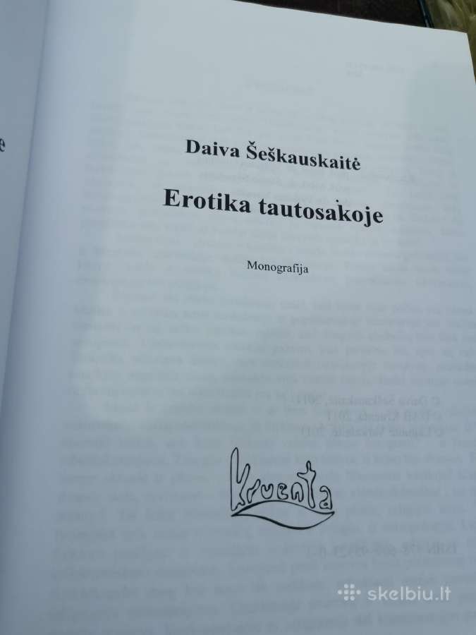 Pigiai knyga Erotika tautosakoje 5e - nuotraukos Nr. 2