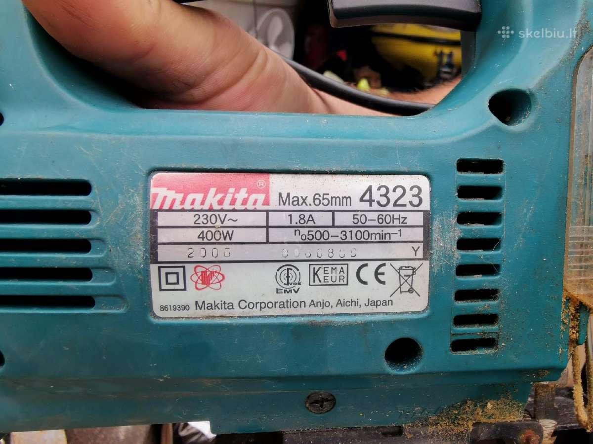 Makita elektrinis pjuklas lobdzikas pigiai - nuotraukos Nr. 2