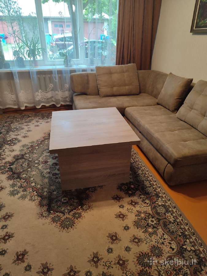 Isskleidziamas modernus stalas, stalo plotis 80cm - nuotraukos Nr. 6