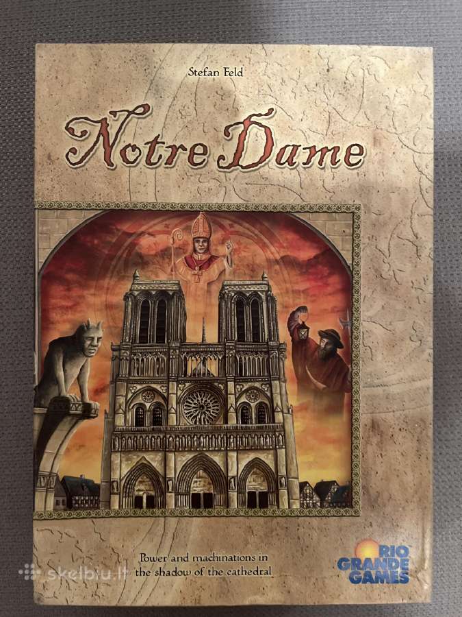 Stalo žaidimas Notre Dame - nuotraukos Nr. 2