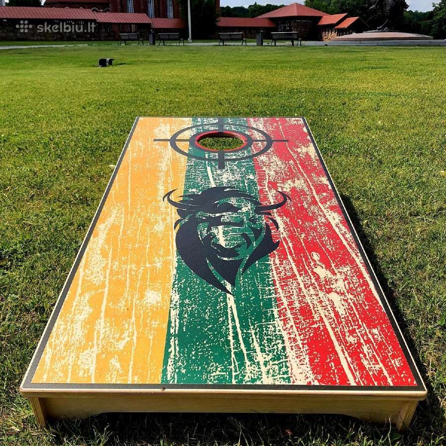 Cornhole Žaidimas su Jūsų pasirinkta spauda - nuotraukos Nr. 13