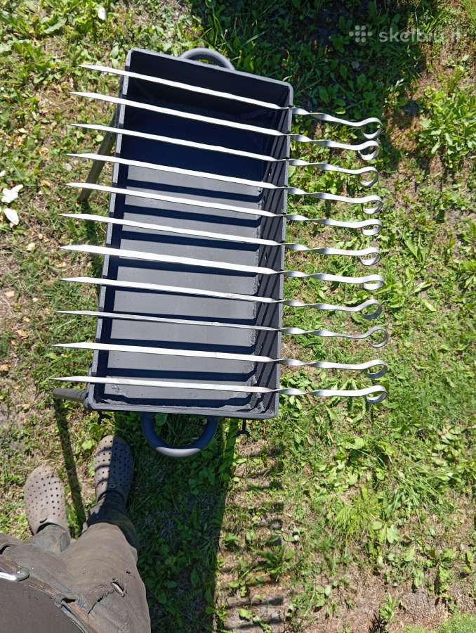 Nerūdijančio plieno iešmai 3mmx12mmx600mm - nuotraukos Nr. 5