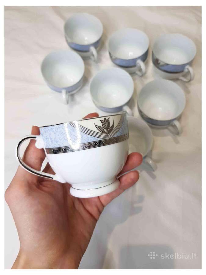 Fine Porcelain Japan porcelianiniai puodeliai