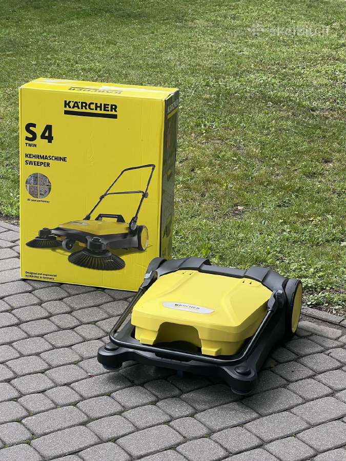 Karcher S4 mechaninė šluota, 20l, 68cm - nuotraukos Nr. 7