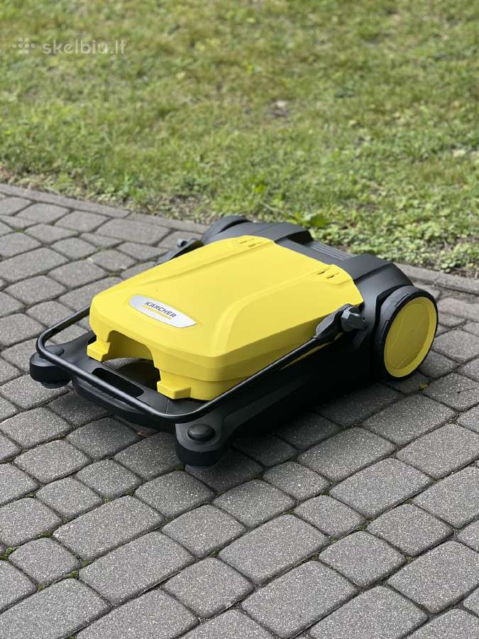 Karcher S4 mechaninė šluota, 20l, 68cm - nuotraukos Nr. 9